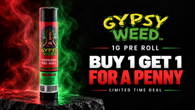 Gypsyweed 1g PREROLL B1G1